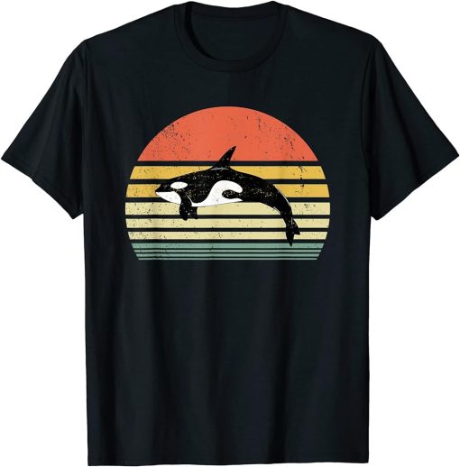 Vintage Orca - Killer Whale - 90s Orca Lovers T-Shirt