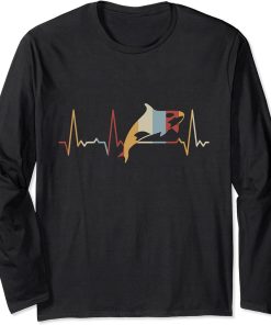 Heartbeat Orca Long Sleeve T-Shirt