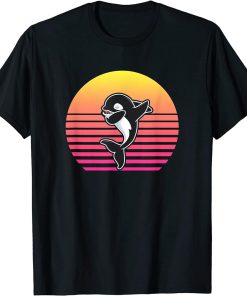 Orca Shirt. Retro Style T-Shirt