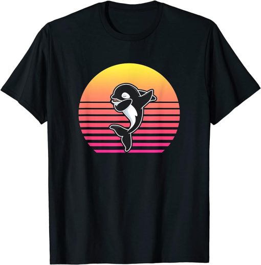 Orca Shirt. Retro Style T-Shirt